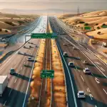 split-view-comparing-a-spanish-autopista-and-a-traditional-carretera-with-vehicles-and-landscape
