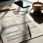 two-medical-billing-documents-eob-and-eop-side-by-side-on-a-spanish-desk-with-reading-glasses