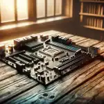 a-computer-motherboard-representing-uefi-and-legacy-bios-interfaces-on-a-desk