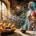 a-molecular-depiction-of-glucose-and-glycogen-in-a-spanish-cafe-setting