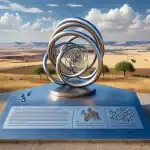 Diferencias Entre las Bombas Nucleares y las Bombas Atómicas a-sculpture-in-a-spanish-countryside-represents-nuclear-science-under-a-clear-sky