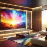 a-sleek-living-room-with-a-high-definition-television-displayed-prominently