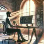 a-software-developer-analyzing-jdk-and-sdk-differences-on-a-laptop-in-a-bright-office