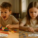 confusión entre TDAH y autismo