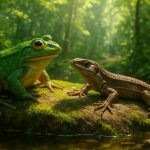 anfibios versus reptiles comparación