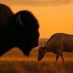 distinción entre bisonte y búfalo