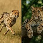 guepardo versus leopardo identificación