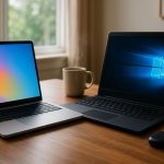 comparación entre Chromebook y laptop