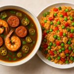 gumbo versus jambalaya explicado