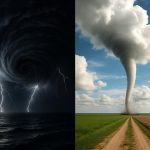 Diferencia entre huracanes y tornados, dos fenómenos extremos que no son iguales huracanes versus tornados explicados