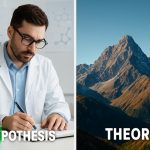 distinción entre hipótesis y teoría