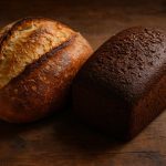 masa madre versus pan de centeno